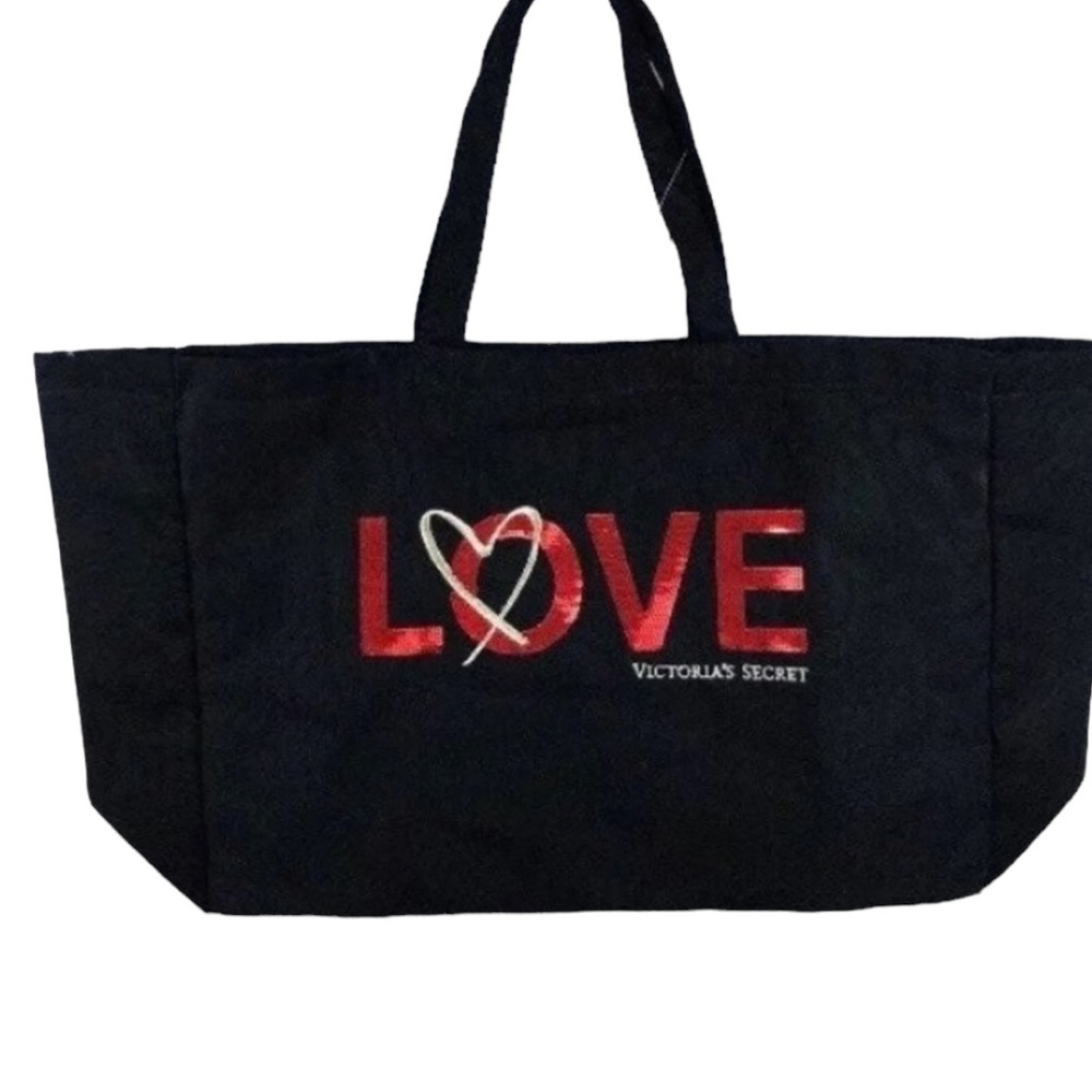 Victoria’s Secret LOVE Canvas Tote Bag Weekender